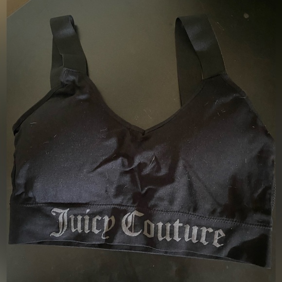 Juicy Couture Charcoal Sports Bra - Picture 3 of 5